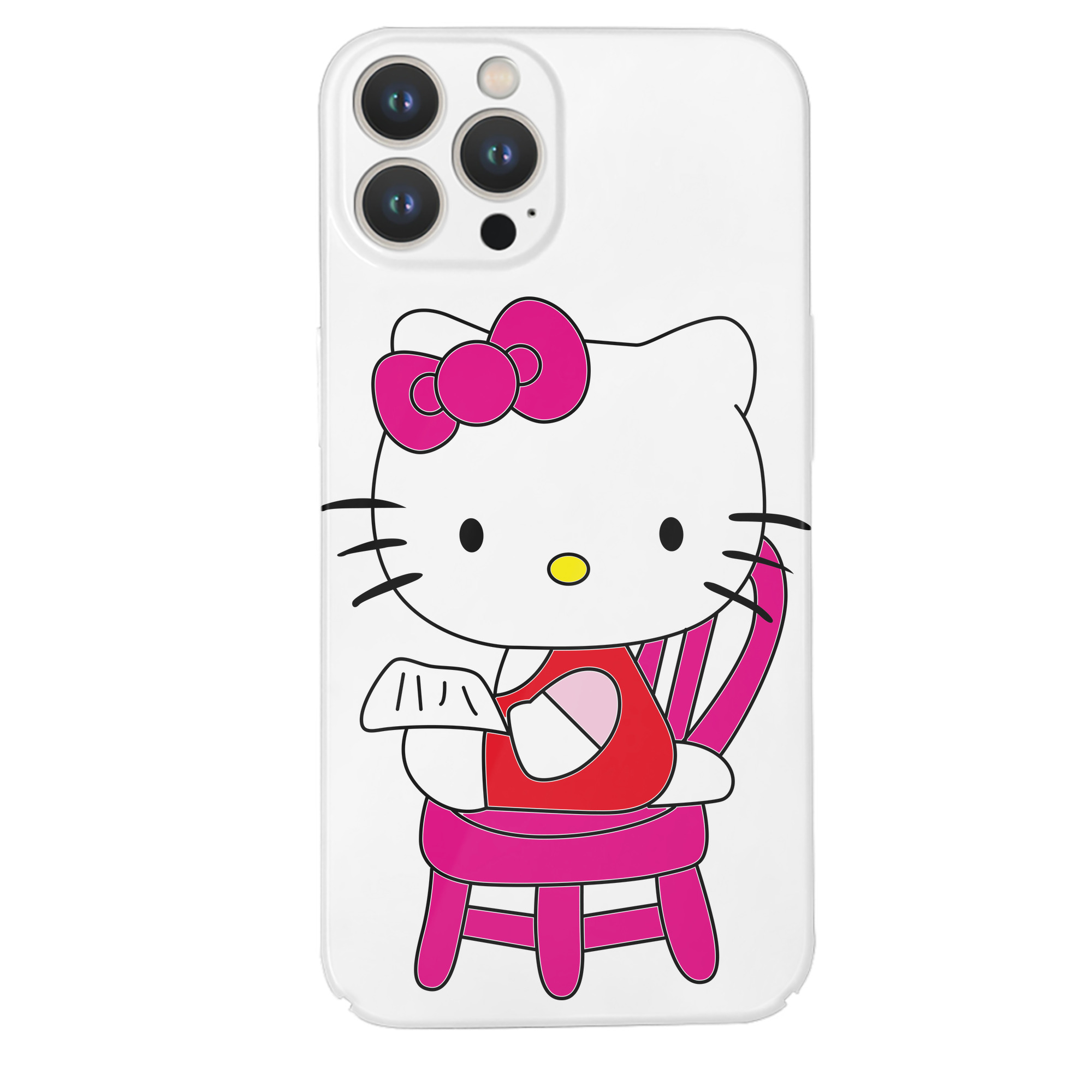 （画像用） Hello Kitty ハローキティ 【iPhone 14シリーズ対応】ハードケース